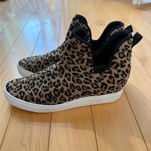 Steve Madden Leopard Print Sneakers